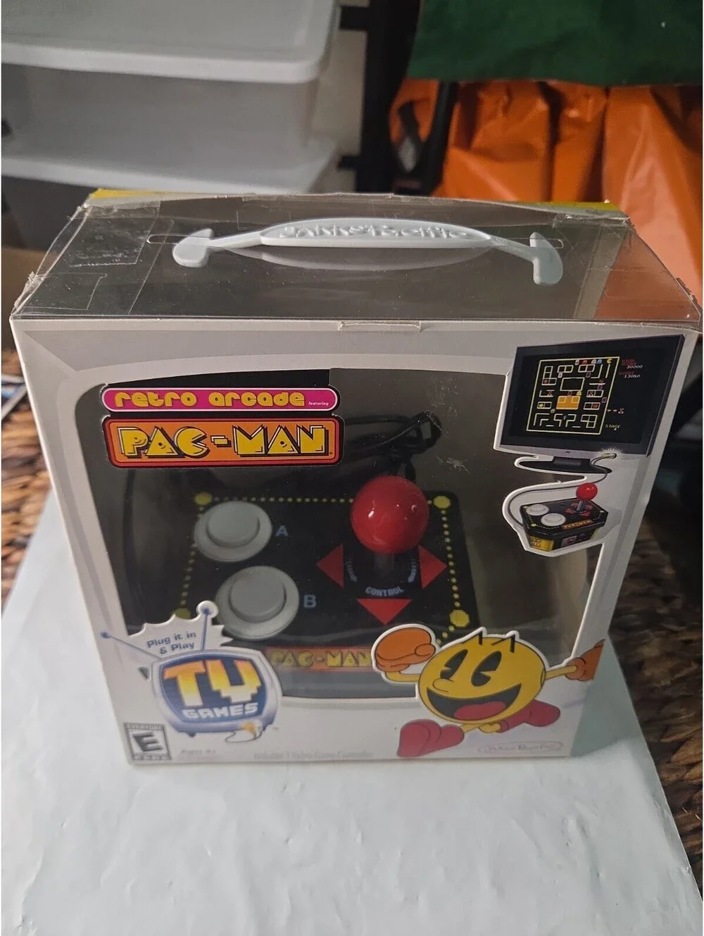 Jakks Pacific Retro Arcade Pac-Man 2009 TV Games # 03563 Tested Works Great